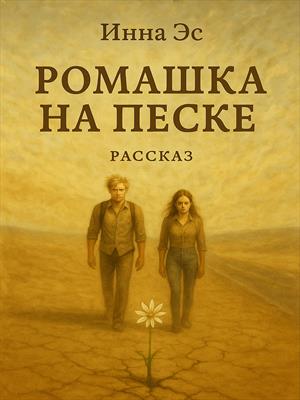Ромашка на песке Ромашка на песке