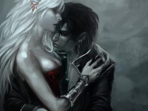 Поцелуй вампира (18+)