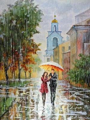 После дождя. Наталья Кабо.