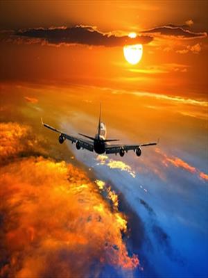 Летело солнце в самолете(сказка)