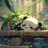 Ленивая панда